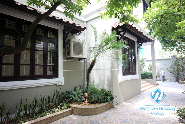 Well maintained, semi-detached house for rent in Ciputra, Tay Ho